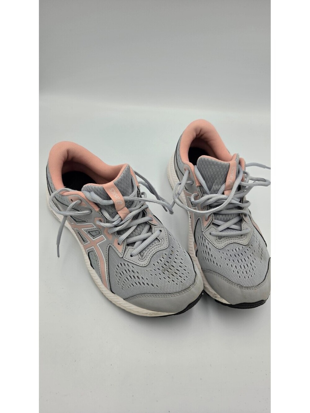 ASICS GEL_CONTEND ortho lite running shoes gray pink sz 10 wide